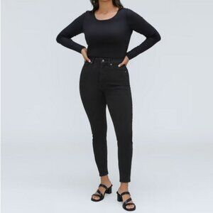 NWOT Everlane The Curvy Way-High® Skinny Jean Sz 28 crop in Ash